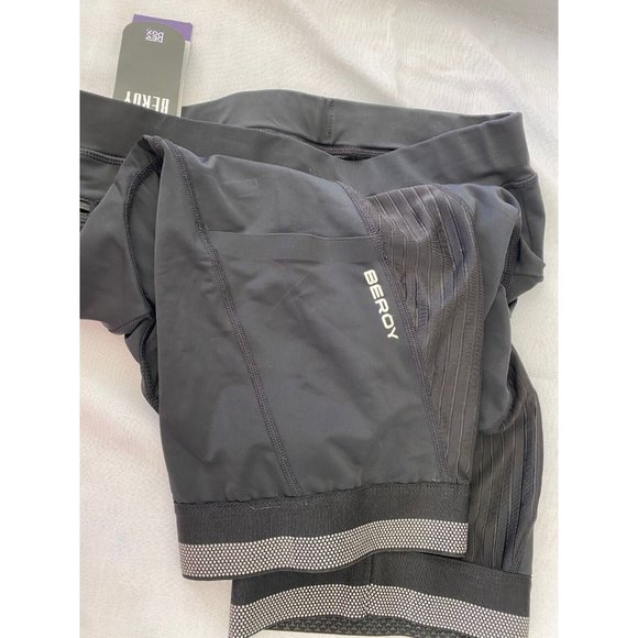 Beroy Mens Cycling Shorts Size XL- Black - Picture 5 of 6
